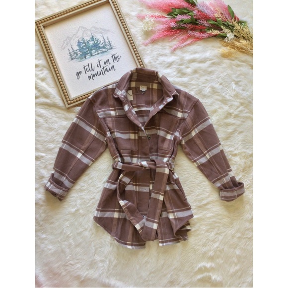 NWT A New Day Rose Quartz Plaid Jacket - Picture 6 of 11